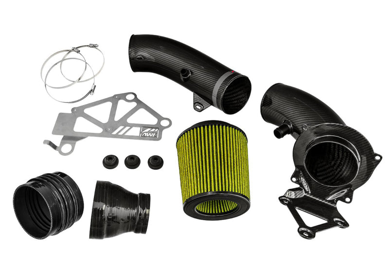 Load image into Gallery viewer, AWE Tuning Audi RS3 / TT RS S-FLO Open Carbon Fiber Intake
