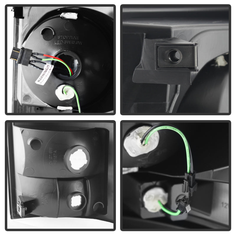 Load image into Gallery viewer, Spyder Toyota Tundra 07-13 LED Tail lights Black ALT-YD-TTU07-LED-BK
