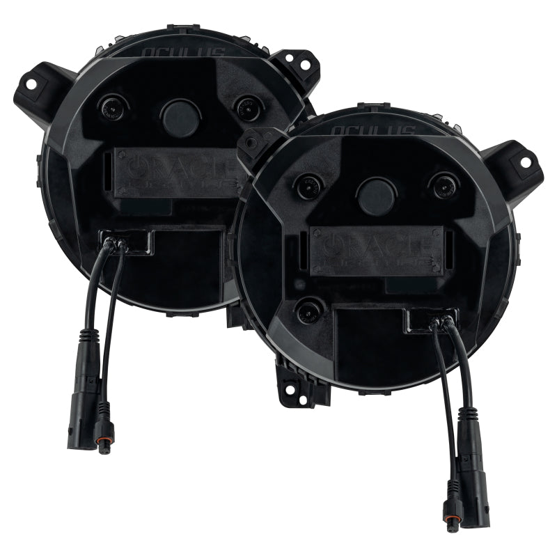 Load image into Gallery viewer, Oracle Jeep JL/Gladiator JT Oculus Switchback Bi-LED Projector Headlights - Amber/White Switchback
