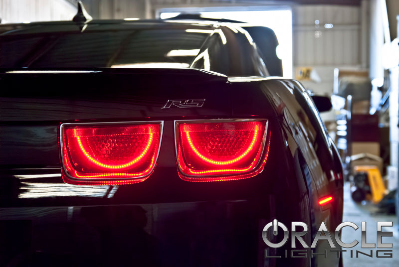 Load image into Gallery viewer, Oracle 10-13 Chevrolet Camaro LED Afterburner Tail Light Halo Kit - Red

