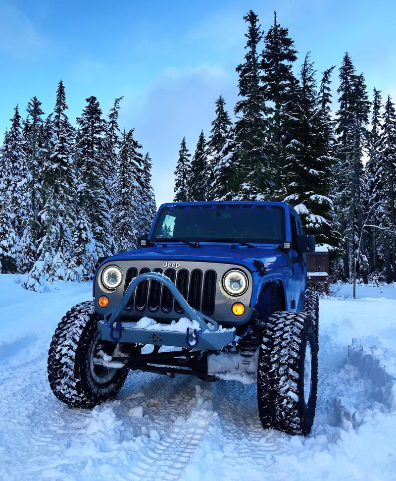 Load image into Gallery viewer, Oracle 07-18 Jeep Wrangler JK Switchback LED Halo Headlights - Amber/White - Switchback
