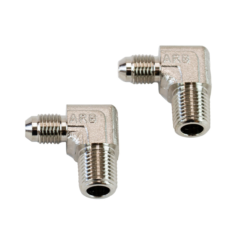 Load image into Gallery viewer, ARB 90 Elbow Jic4M 1/4NptM 2Pk
