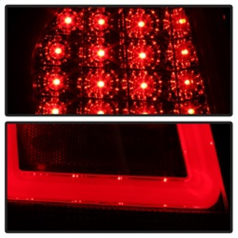 Load image into Gallery viewer, Spyder Chrysler 300C 08-10 V2 Light Bar LED Tail Lights - Red Clear ALT-YD-C308V2-LED-RC
