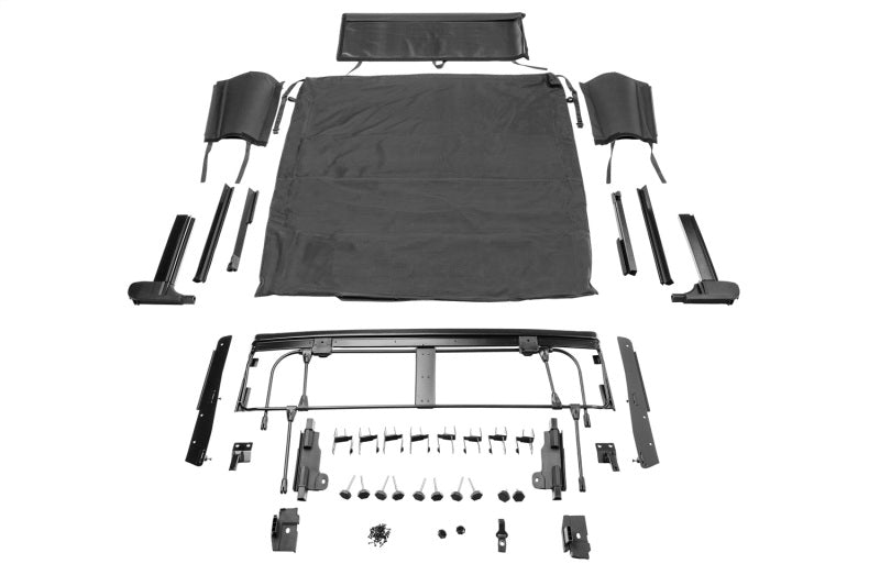 Load image into Gallery viewer, Rugged Ridge 20-22 Jeep Gladiator JT Voyager Fastback Soft Top - Black Diamond
