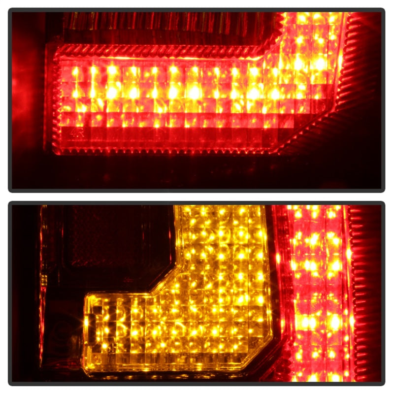 Load image into Gallery viewer, Spyder Chevy Suburban/Tahoe 07-14 V2 - Light Bar LED Tail Lights - Black ALT-YD-CSUB07V2-LED-BK
