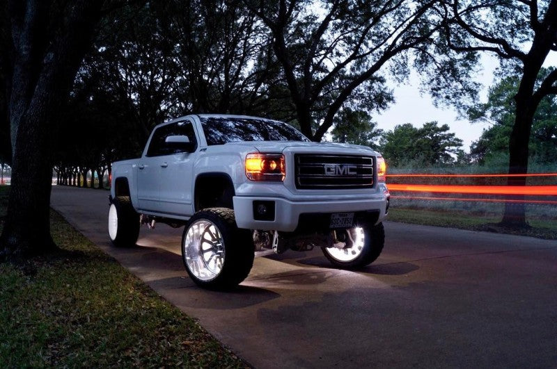 Load image into Gallery viewer, Oracle LED Illuminated Wheel Rings - Double LED - White
