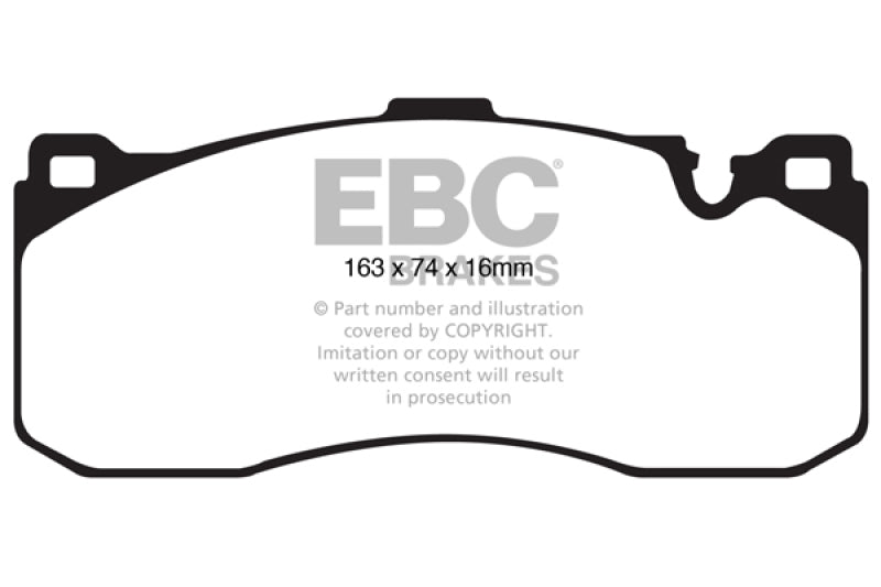 Load image into Gallery viewer, EBC 08-10 BMW 135 3.0 Twin Turbo Redstuff Front Brake Pads
