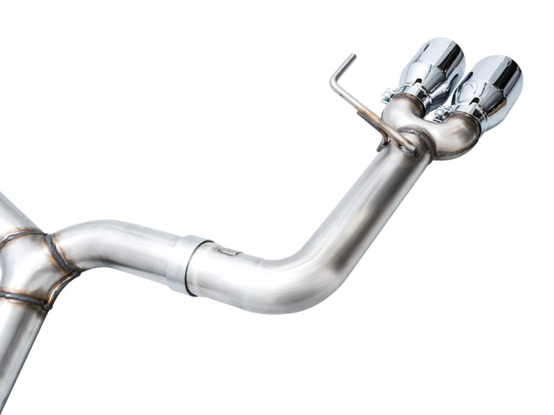 Load image into Gallery viewer, AWE Tuning 2022+ VB Subaru WRX Track Edition Exhaust - Chrome Silver Tips
