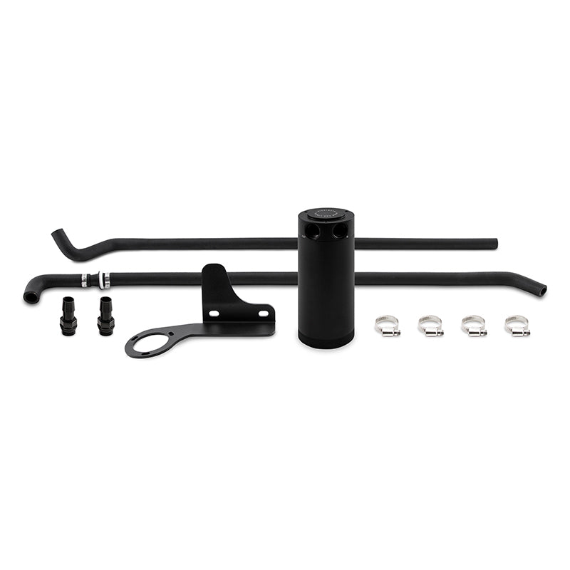 Load image into Gallery viewer, Mishimoto 07-13 Mazda Mazdaspeed3 Baffled Oil Catch Can Kit - Black (PCV Side)
