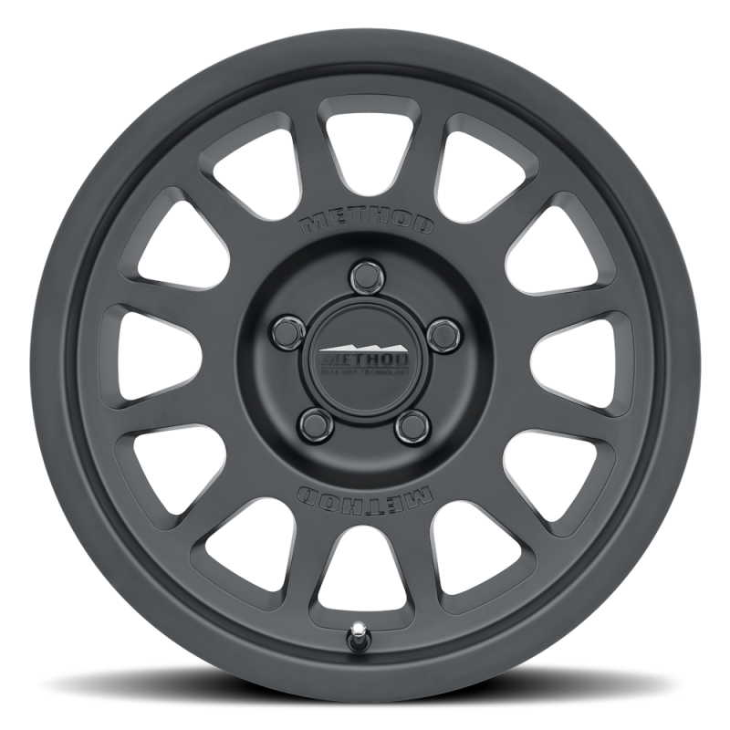 Load image into Gallery viewer, Method MR703 17x8.5 0mm Offset 5x5 71.5mm CB Matte Black Wheel
