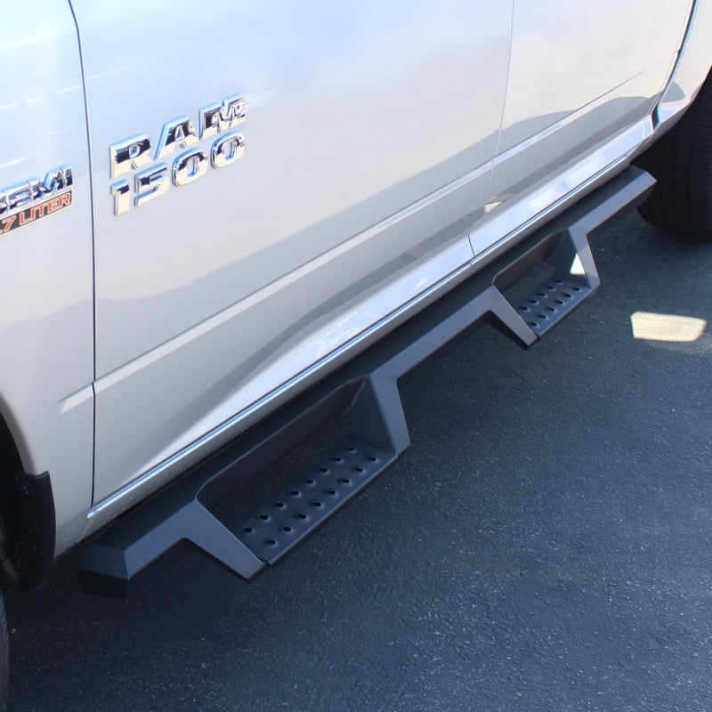 Load image into Gallery viewer, Westin/HDX 09-18 Dodge/Ram 1500 Crew Cab / 25/3500 Crew Drop Nerf Step Bars - Textured Black

