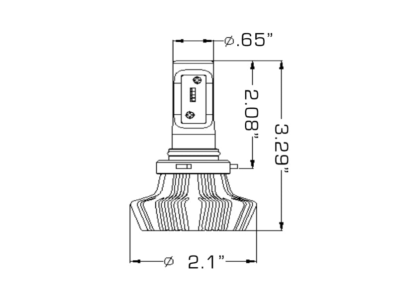 Load image into Gallery viewer, Oracle 9012 4000 Lumen LED Headlight Bulbs (Pair) - 6000K
