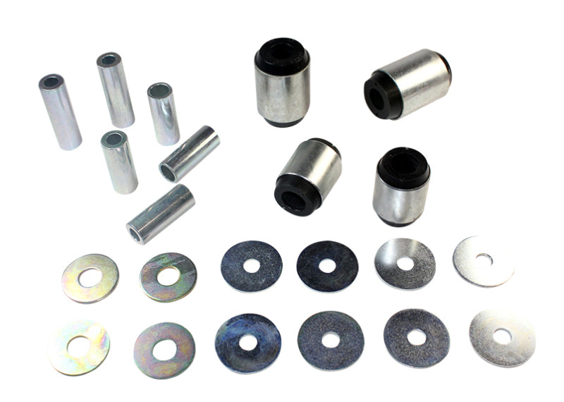 Load image into Gallery viewer, Whiteline Plus 02-09 Lexus GX470 / 06+ Toyota FJ Cruiser Fr C/A - Lwr Inner Front &amp; Rear Bushing Kit
