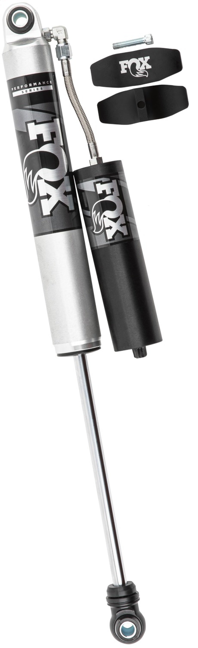 Load image into Gallery viewer, Fox 20+ GM 2500/3500 HD 2.0 Performance Series Smooth Body Reservoir Rear Shock 0-1in Lift
