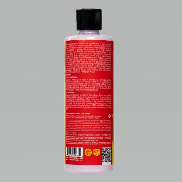 Chemical Guys P4 Precision Paint Perfection Polish - 16oz - Fuel ...