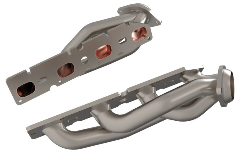 Load image into Gallery viewer, aFe Twisted Steel 11-21 Jeep Grand Cherokee (WK2) 5.7L V8 Headers - Titanium (Ceramic Coated)
