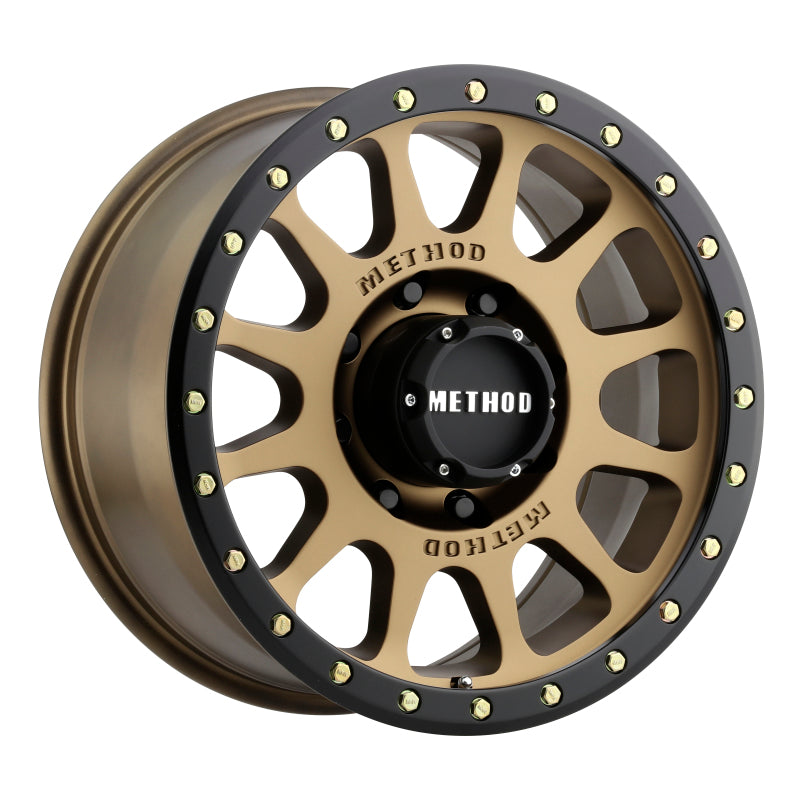 Load image into Gallery viewer, Method MR305 NV 20x10 -18mm Offset 8x170 130.81mm CB Bronze Wheel
