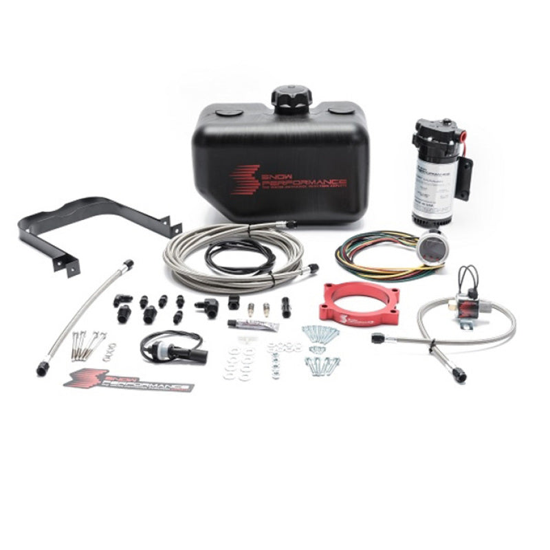 Load image into Gallery viewer, Snow Performance 16-17 Camaro Stg 2 Boost Cooler F/I Water Injection Kit (SS Braided Line &amp; 4AN)

