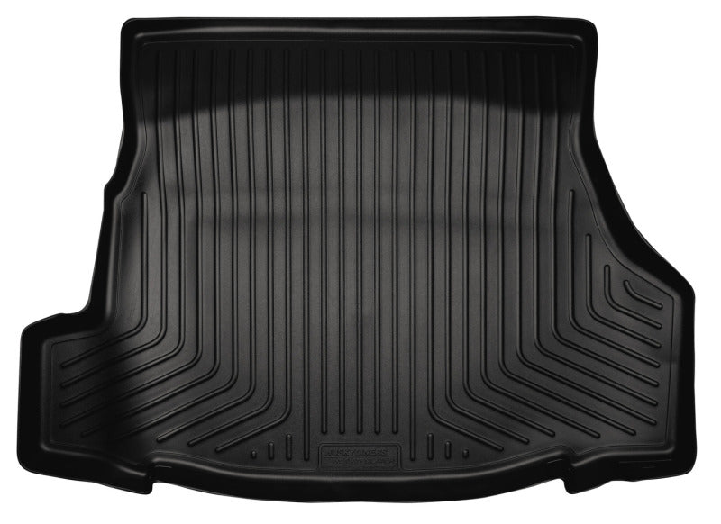 Load image into Gallery viewer, Husky Liners 10-12 Ford Mustang (No Convertible) WeatherBeater Black Trunk Liner
