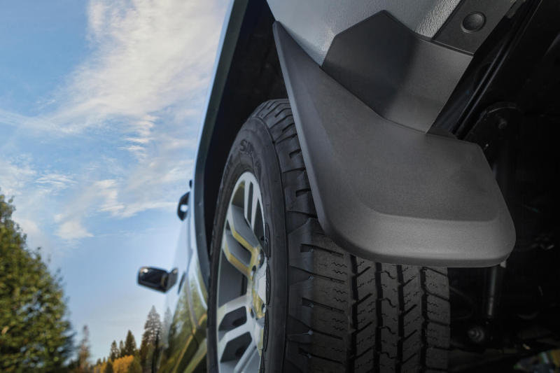 Load image into Gallery viewer, Husky Liners 10-12 Dodge Ram 3500 Dually Custom-Molded Rear Mud Guards
