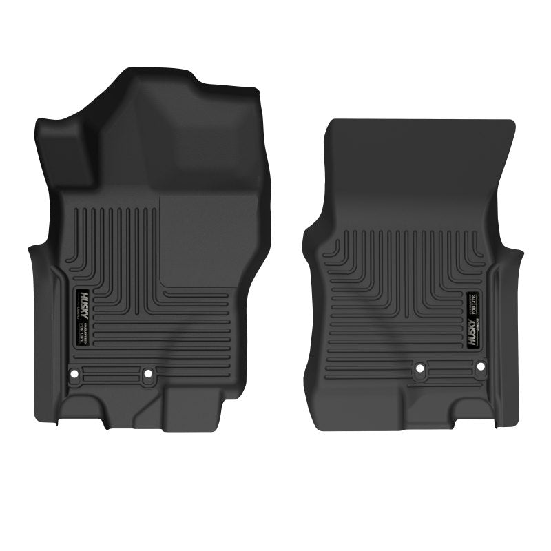 Load image into Gallery viewer, Husky Liners 2022 Nissan Frontier CC Front Floor Liners - Black
