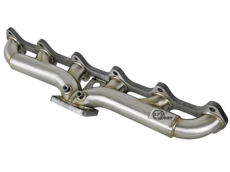 Load image into Gallery viewer, aFe Twisted Steel Header Turbo Manifold (T3) 98.5-02 Dodge Diesel Trucks L6 5.9L (td)
