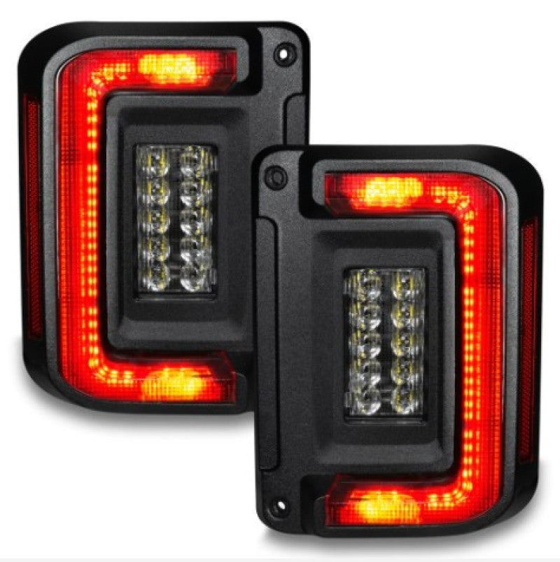 Load image into Gallery viewer, Oracle Lighting Jeep Wrangler JK Flush Mount LED Tail Lights
