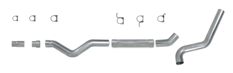 Load image into Gallery viewer, Diamond Eye KIT 5in CB MFLR RPLCMENT PIPE SGL AL: 2006-2007.5 CHEVY 6.6L 2500/3500
