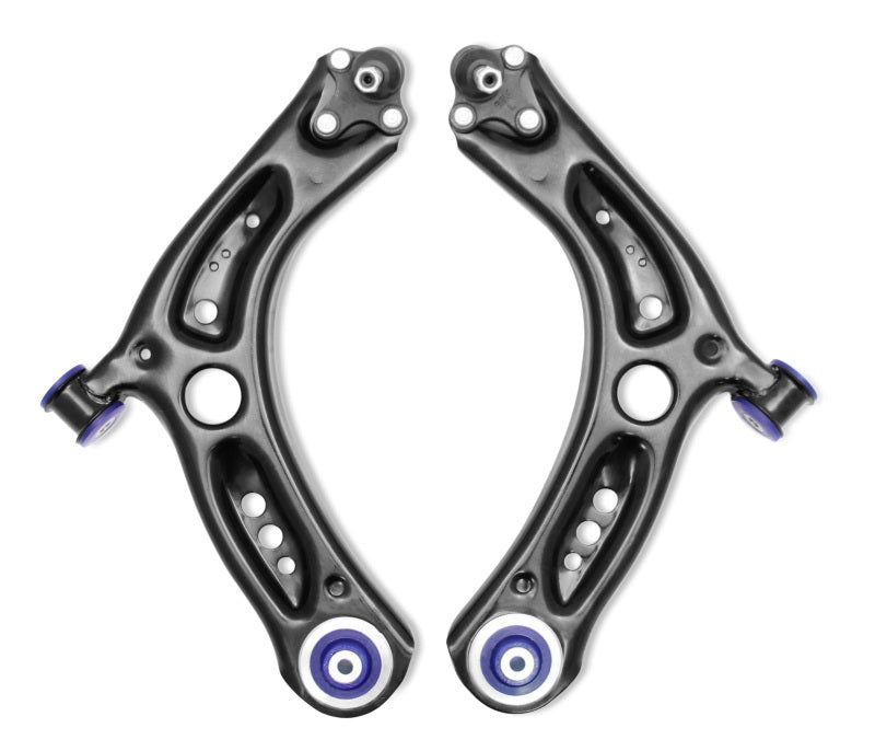 Load image into Gallery viewer, SuperPro 2015 Audi A3 Quattro Premium Front Lower Control Arm Set w/ Bushings

