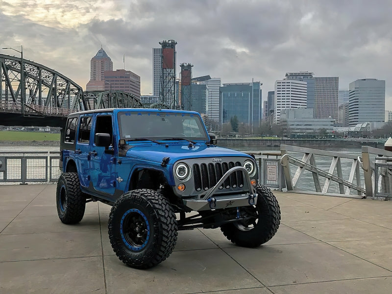 Load image into Gallery viewer, Oracle 07-18 Jeep Wrangler JK Switchback LED Halo Headlights - Amber/White - Switchback
