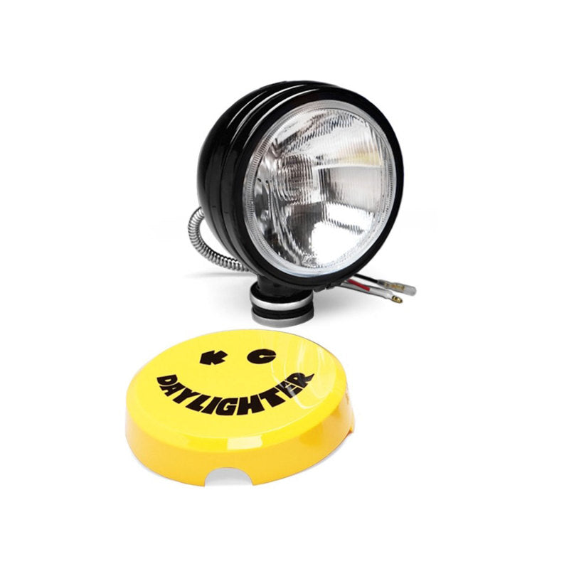 Load image into Gallery viewer, KC HiLiTES Daylighter 6in. Halogen Light 100w Spread Beam (Single) - Black SS
