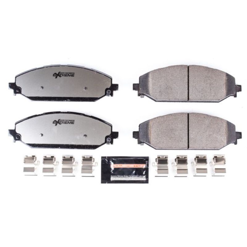 Load image into Gallery viewer, Power Stop 2019 Ram 1500 Front Z36 Truck &amp; Tow Brake Pads w/Hardware

