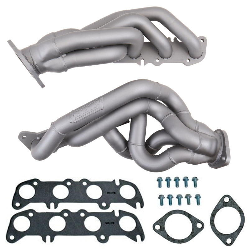 Load image into Gallery viewer, BBK 11-14 Mustang GT Shorty Tuned Length Exhaust Headers - 1-5/8 Titanium
