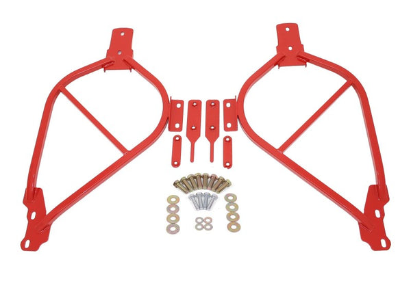 BMR 14-17 Chevy SS Sedan Bolt-On Subframe Connectors - Red