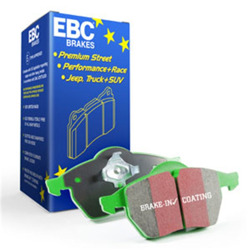 Load image into Gallery viewer, EBC 07-13 Acura MDX 3.7 Greenstuff Front Brake Pads
