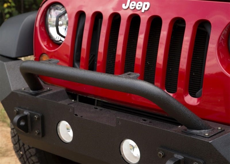 Load image into Gallery viewer, Rugged Ridge Spartan Front Bumper HCE W/Overrider 07-18 Jeep Wrangler JK
