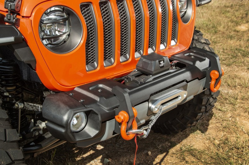 Load image into Gallery viewer, Rugged Ridge Stubby Venator Front Bumper 18-20 Jeep Wrangler JL/JT

