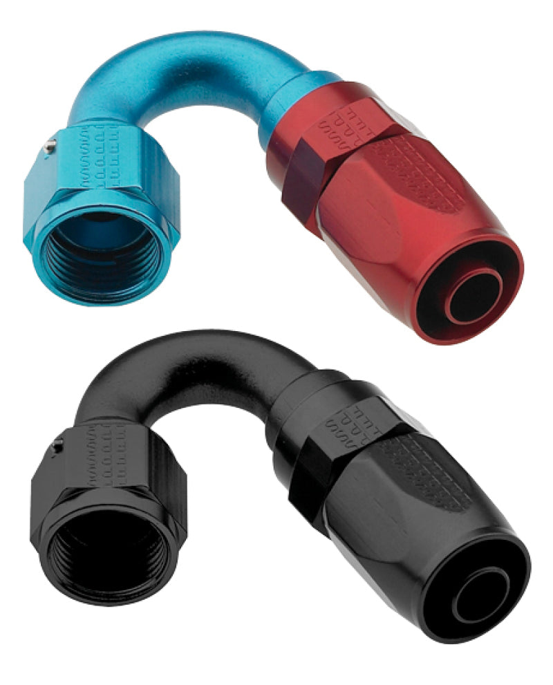Load image into Gallery viewer, Fragola -6AN x 150 Degree Pro-Flow Hose End - Black
