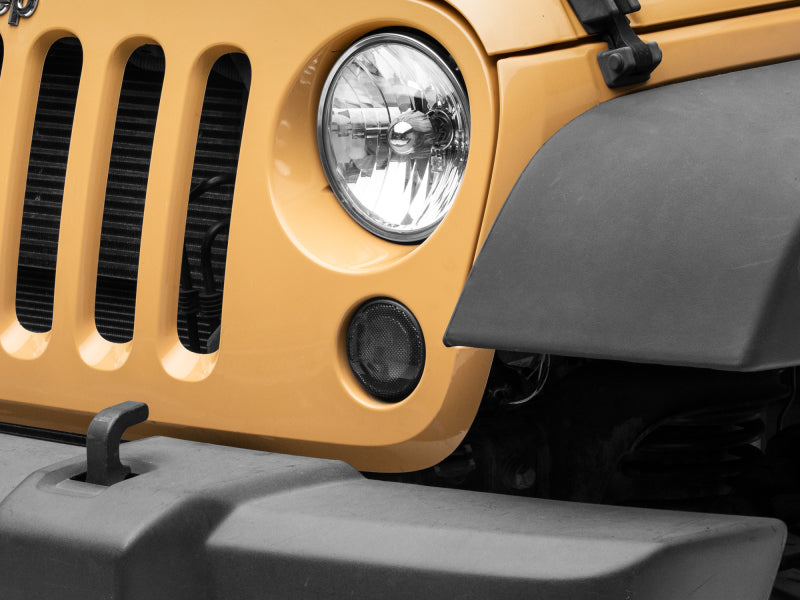 Load image into Gallery viewer, Raxiom 07-18 Jeep Wrangler JK Axial Series LED Turn Signals w/ Halo (Smoked)
