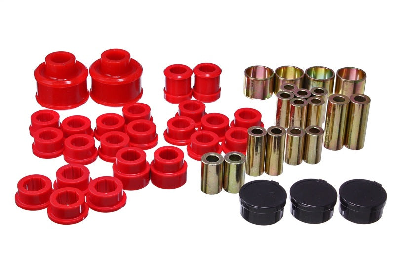 Load image into Gallery viewer, Energy Suspension 05-09 Subaru Legacy Rear Control Arm Bushing Set - Red
