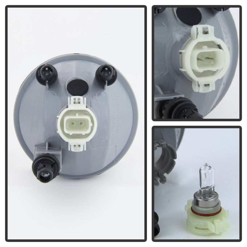 Load image into Gallery viewer, Spyder GMC Acaidia 07-12/Chevy Avalanche 07-13/Camaro 10-13Fog Lights wo/switch- Smoke FL-CTAH07-SM
