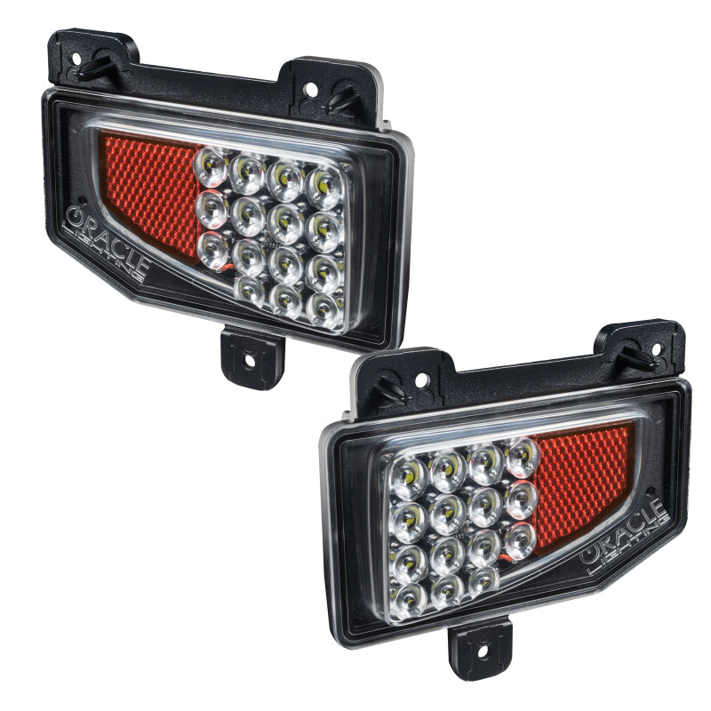 Load image into Gallery viewer, Oracle Rear Bumper LED Reverse Lights for Jeep Gladiator JT w/ Plug &amp; Play Harness - 6000K
