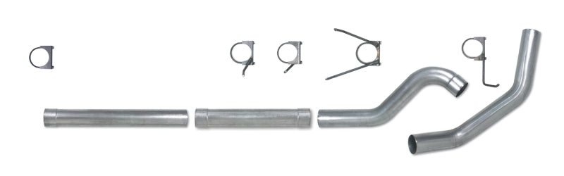 Load image into Gallery viewer, Diamond Eye KIT 4in CB MFLR RPLCMENT PIPE SGL AL: 2004.5-2007.5 DODGE CUMMINS 600
