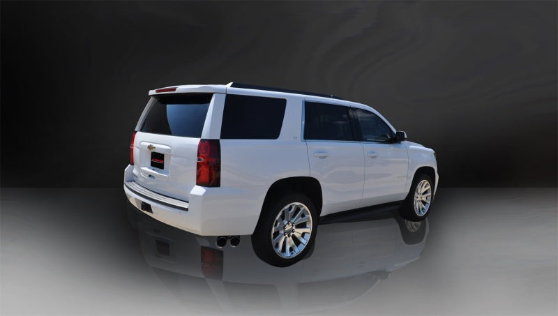 Load image into Gallery viewer, Corsa Cat Back Exhaust, Sport, 3in, Single Side Twin Polished 4in Tips, 2015 Chevy Tahoe/GMC Yukon
