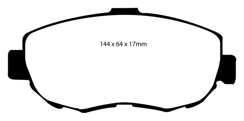 Load image into Gallery viewer, EBC 93-97 Lexus GS300 3.0 Yellowstuff Front Brake Pads
