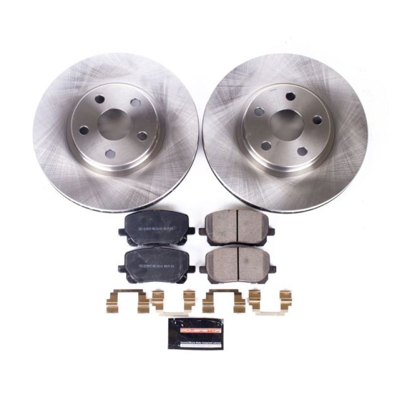 Load image into Gallery viewer, Power Stop 03-08 Pontiac Vibe Front Autospecialty Brake Kit
