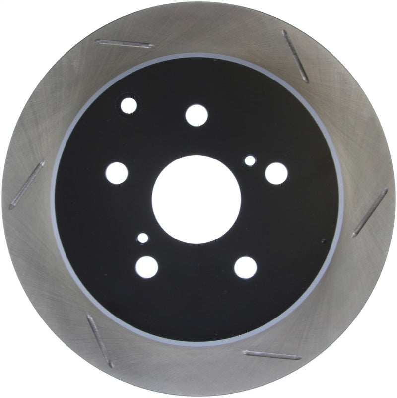 Load image into Gallery viewer, StopTech Power Slot 86-92 Supra ALL Rear Left SportStop Slotted Rotor
