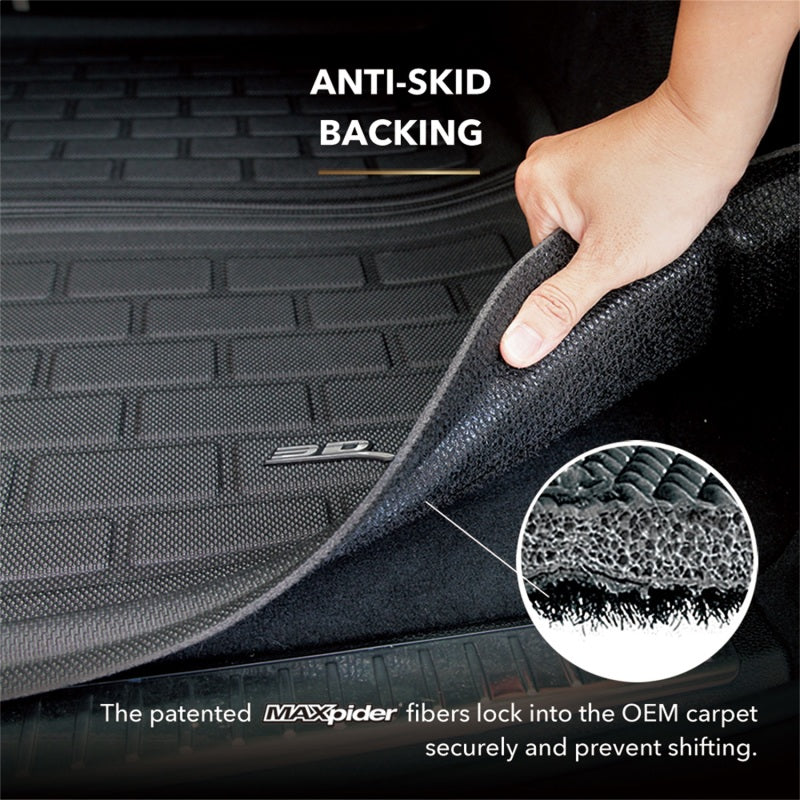 Load image into Gallery viewer, 3D MAXpider 2014-2016 Tesla Model S Kagu Cargo Liner - Black
