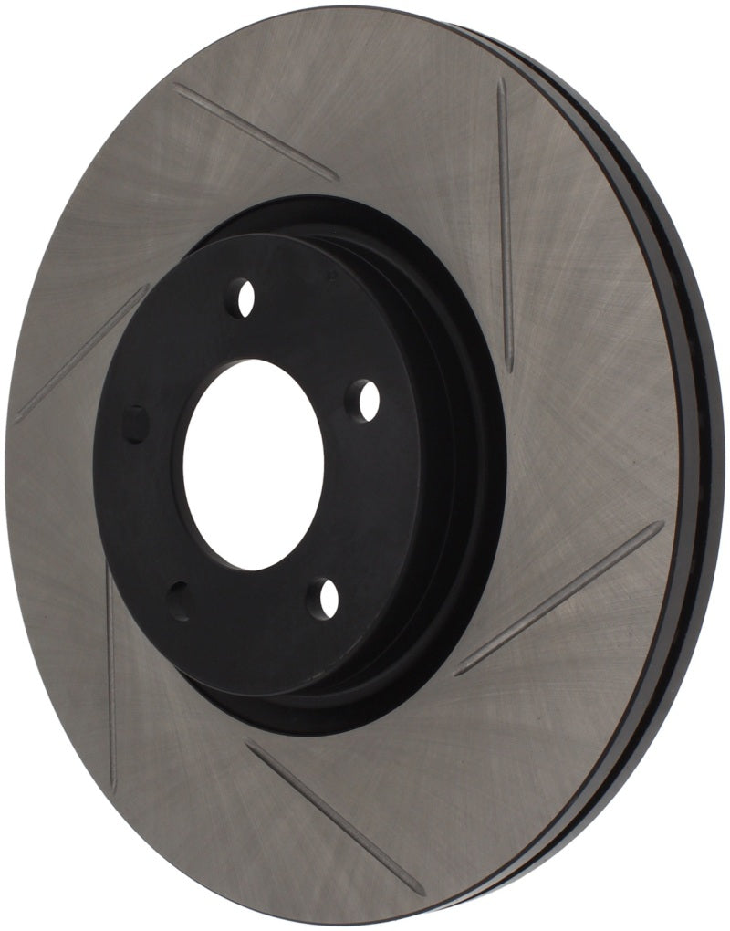Load image into Gallery viewer, StopTech Power Slot 07-09 Mazdaspeed3 Slotted Left Front Rotor
