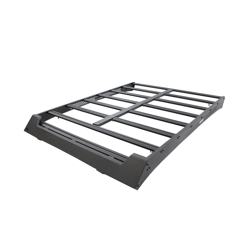 Load image into Gallery viewer, Go Rhino 22-23 Toyota Tundra CrewMax Ceros Low Profile Roof Rack - Tex. Blk
